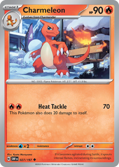 Charmeleon #27 Obsidian Flames