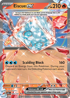 Eiscue ex #42 Obsidian Flames