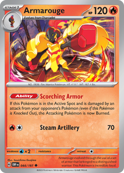 Armarouge #44 Obsidian Flames