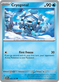 Cryogonal #55 Obsidian Flames
