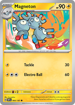 Magneton #64 Obsidian Flames