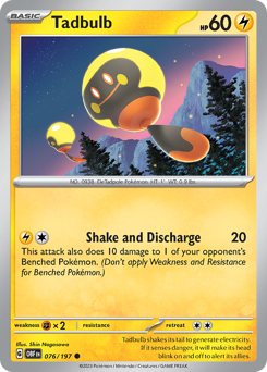Tadbulb #76 Obsidian Flames