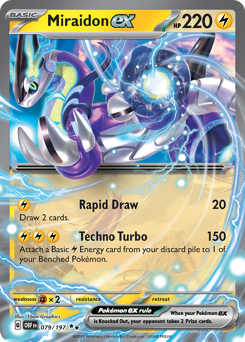 Miraidon ex #79 Obsidian Flames