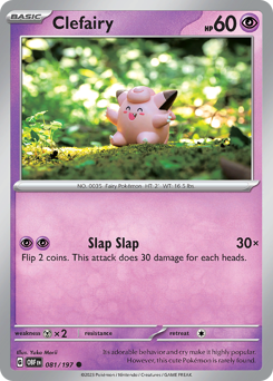 Clefairy #81 Obsidian Flames
