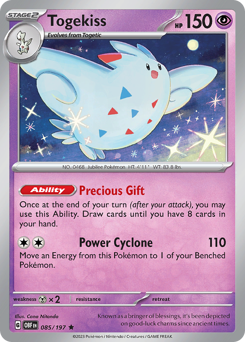 Togekiss #85 Obsidian Flames