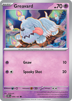 Greavard #99 Obsidian Flames