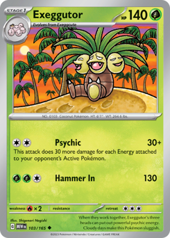 Exeggutor #103 151