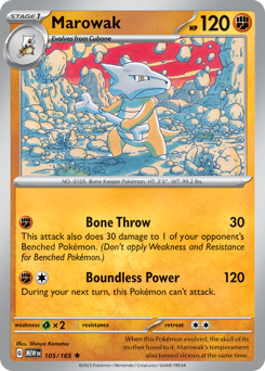 Marowak #105 151