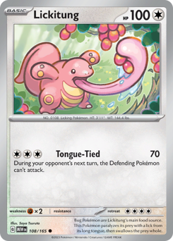 Lickitung #108 151