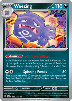 Weezing #110 151