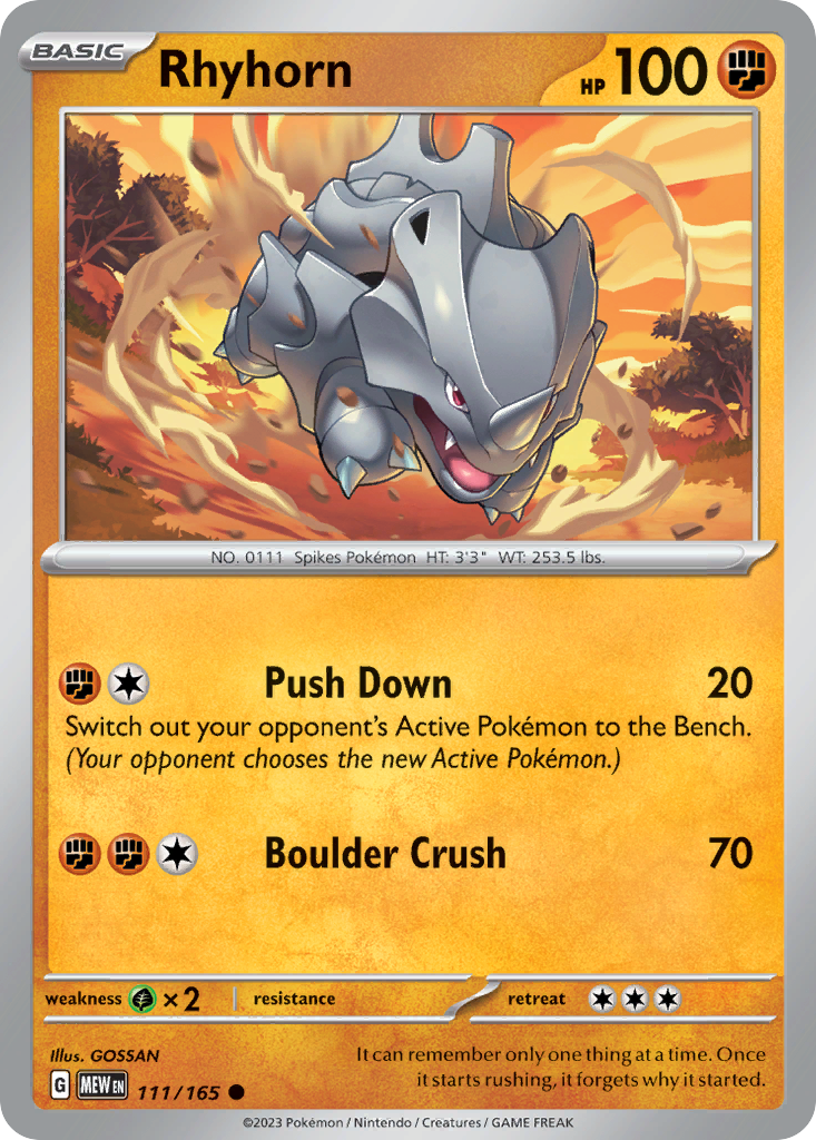 Rhyhorn #111 151