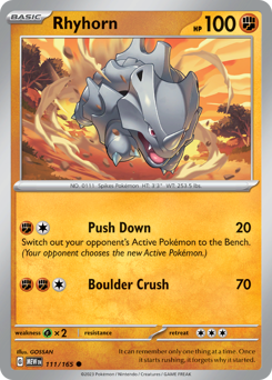 Rhyhorn #111 151