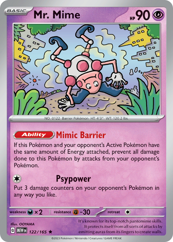 Mr. Mime #122 151