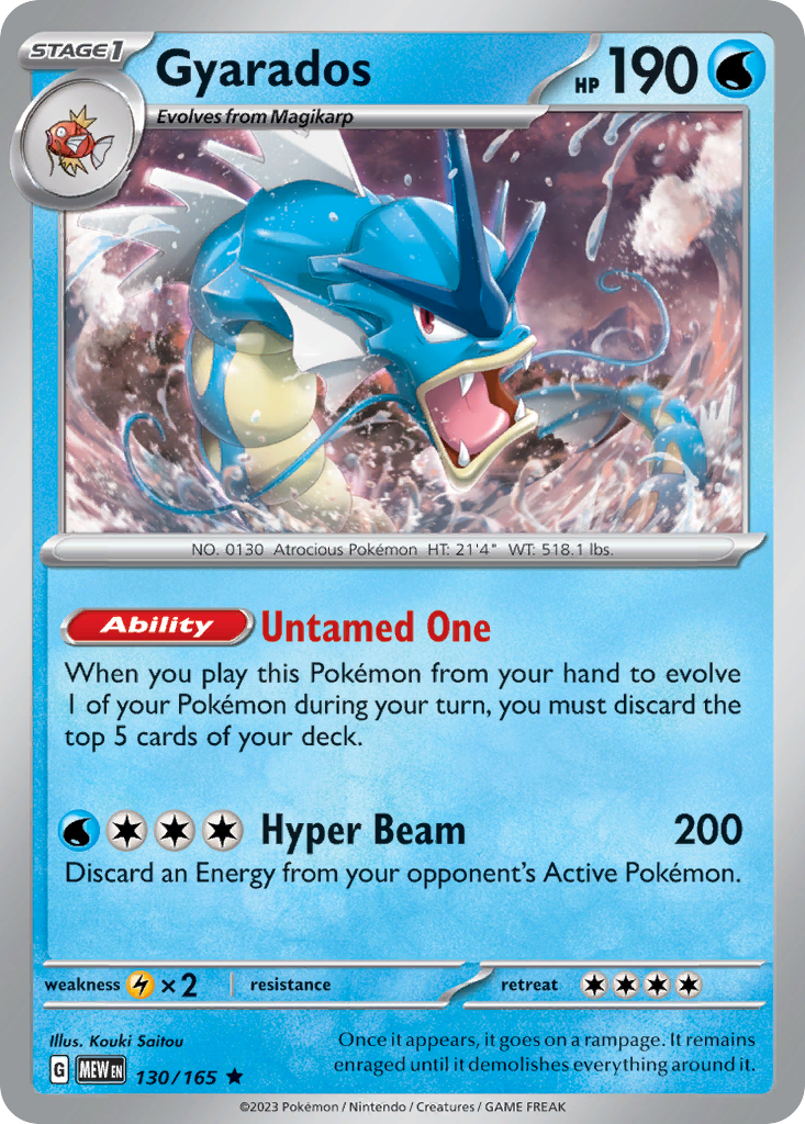 Gyarados #130 151
