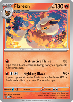 Flareon #136 151