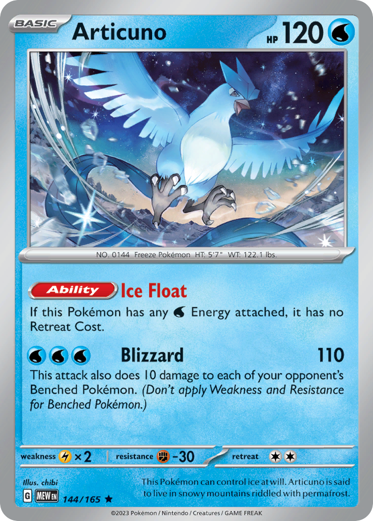Articuno #144 151