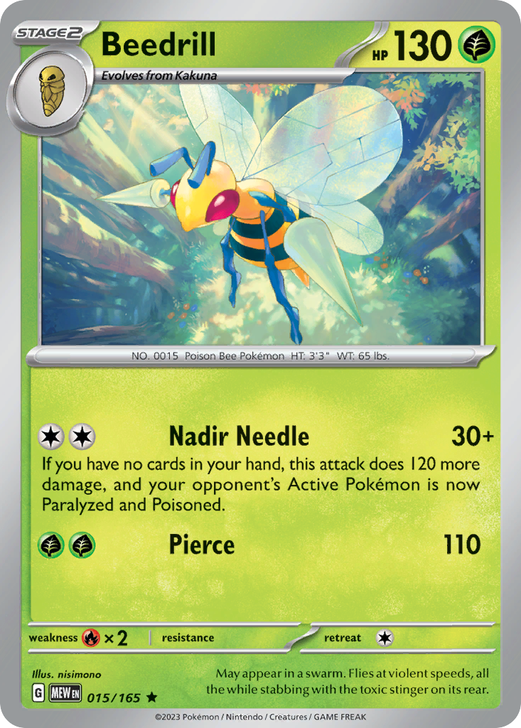 Beedrill #15 151