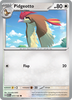 Pidgeotto #17 151