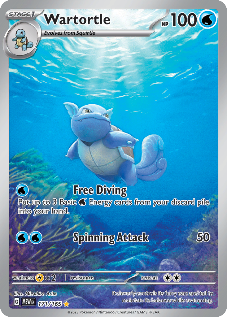 Wartortle #171 151