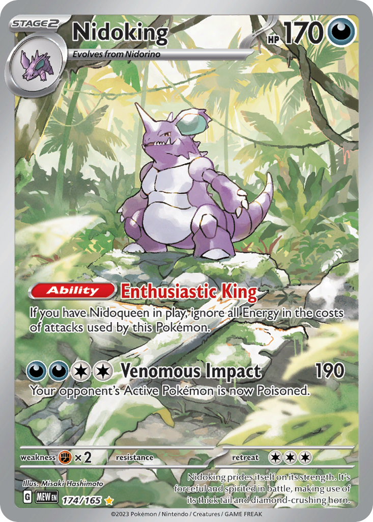 Nidoking #174 151