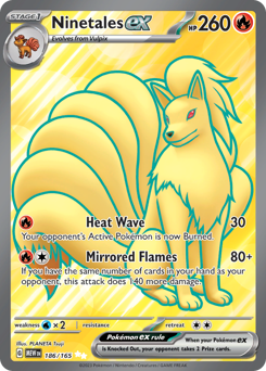 Ninetales ex #186 151