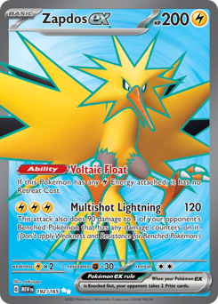 Zapdos ex #192 PSA 10