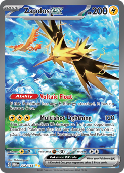 Zapdos ex #202 151
