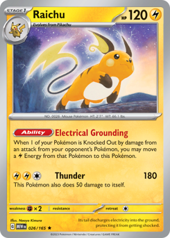 Raichu #26 151