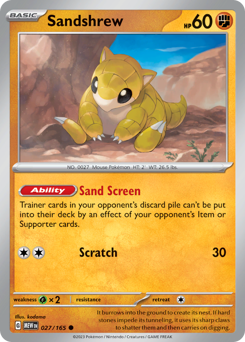 Sandshrew #27 151