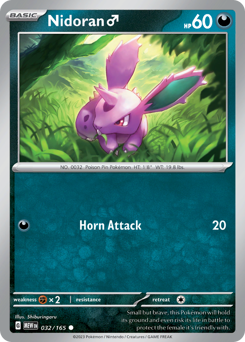 Nidoran ♂ #32 151