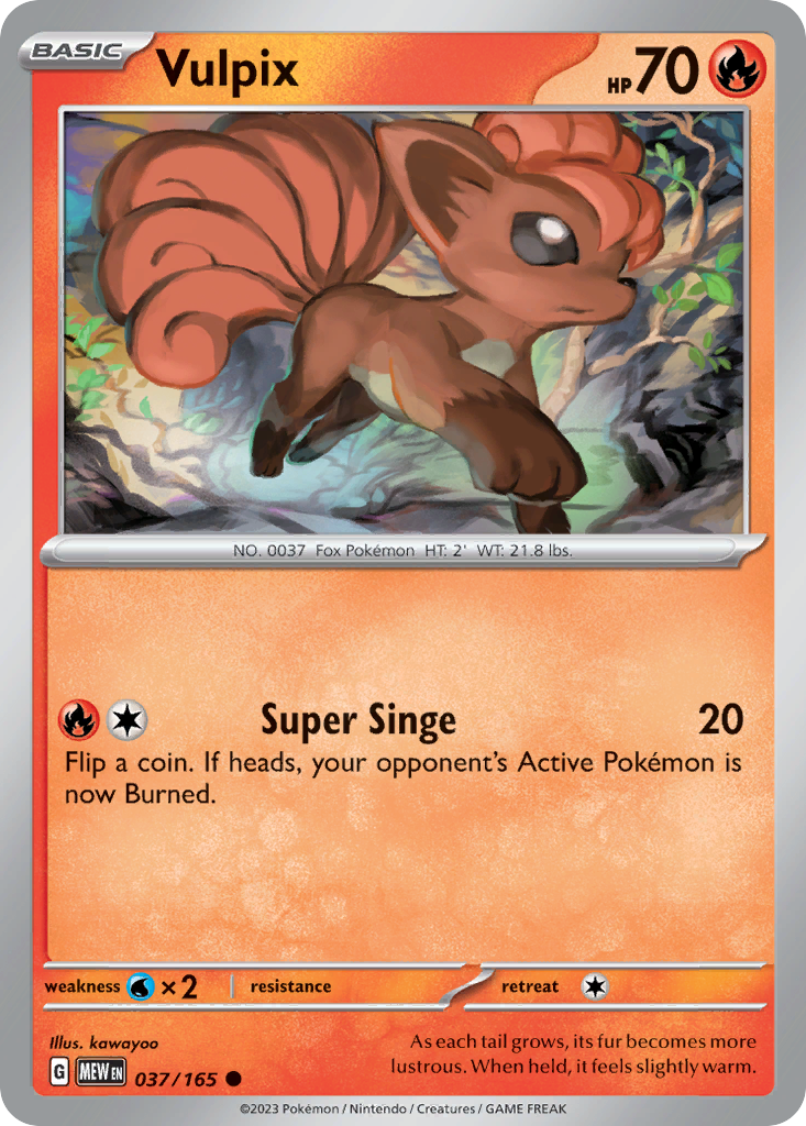 Vulpix #37 151