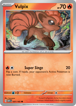 Vulpix #37 151