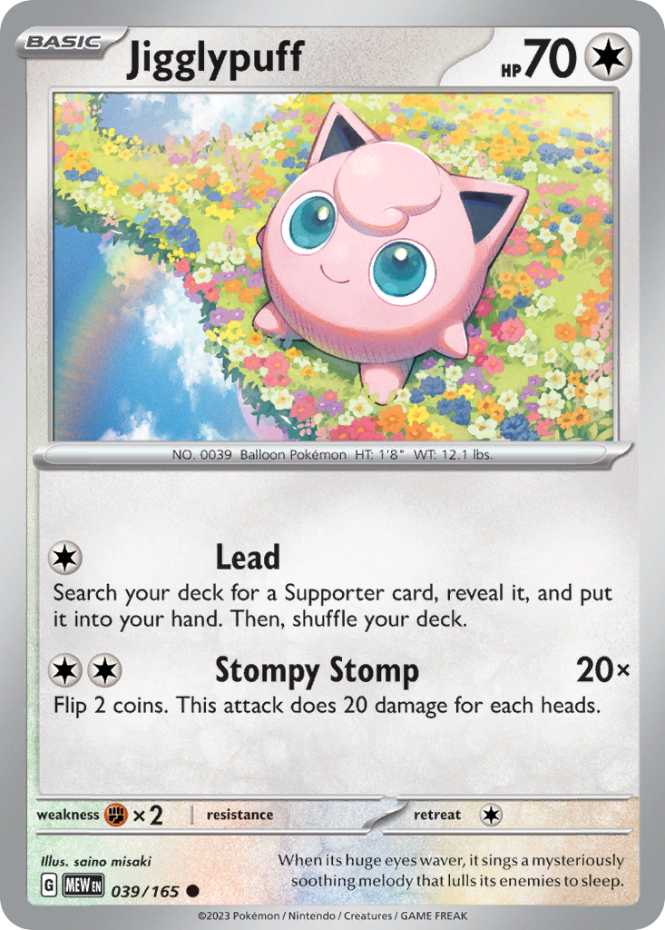 Jigglypuff #39 151