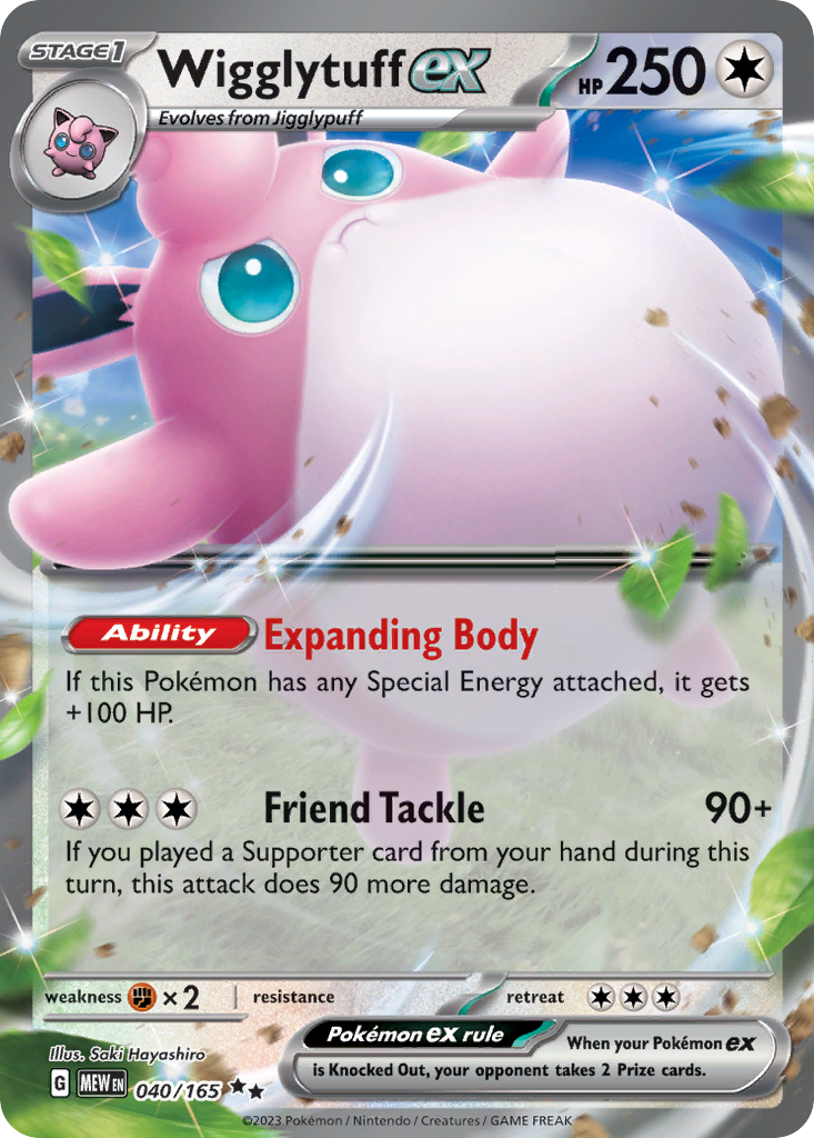 Wigglytuff ex #40 151