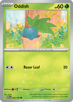 Oddish #43 151