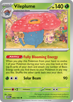 Vileplume #45 151
