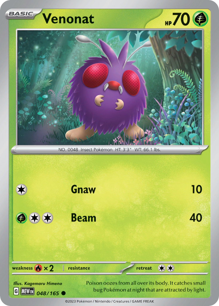 Venonat #48 151