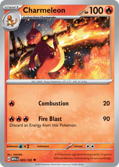 Charmeleon #5 151
