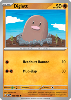 Diglett #50 151