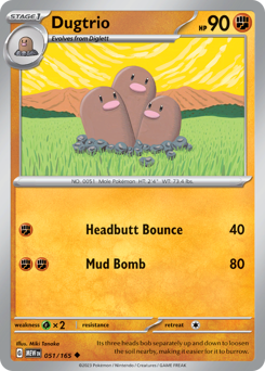 Dugtrio #51 151