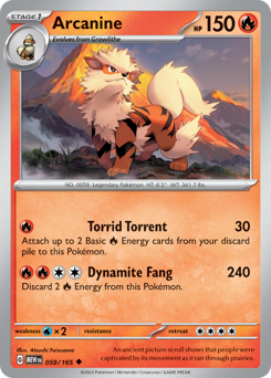 Arcanine #59 151