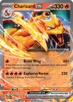 Charizard ex #6 151