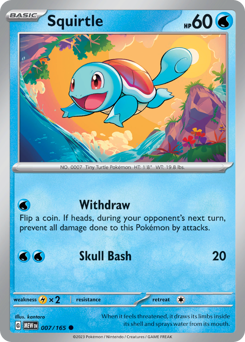 Squirtle #7 151