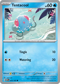 Tentacool #72 151