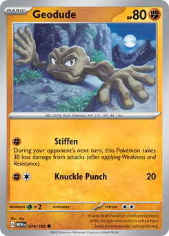 Geodude #74 151