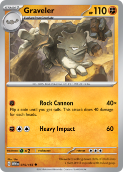 Graveler #75 151