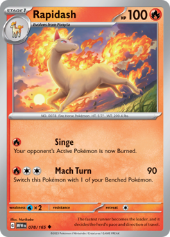 Rapidash #78 151