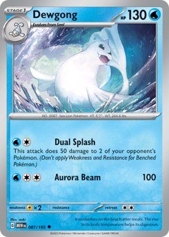 Dewgong #87 151