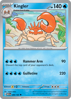 Kingler #99 151