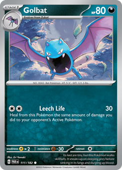 Golbat #111 Paradox Rift